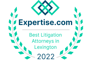 Expertise.com Best litigation Attorneys in Lexington 2022 - Badge
