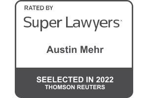 Super Lawyers / Austin Mehr / 2022 - Badge