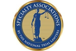 Speciality Associations by the national trial lawyers - Badge